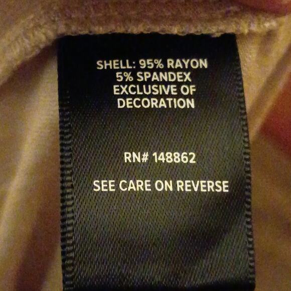 Torrid 4 Women 26W 4x Chateau Gray/ Beige Knit V-neck Lace Insert Button Tee - Picture 8 of 11